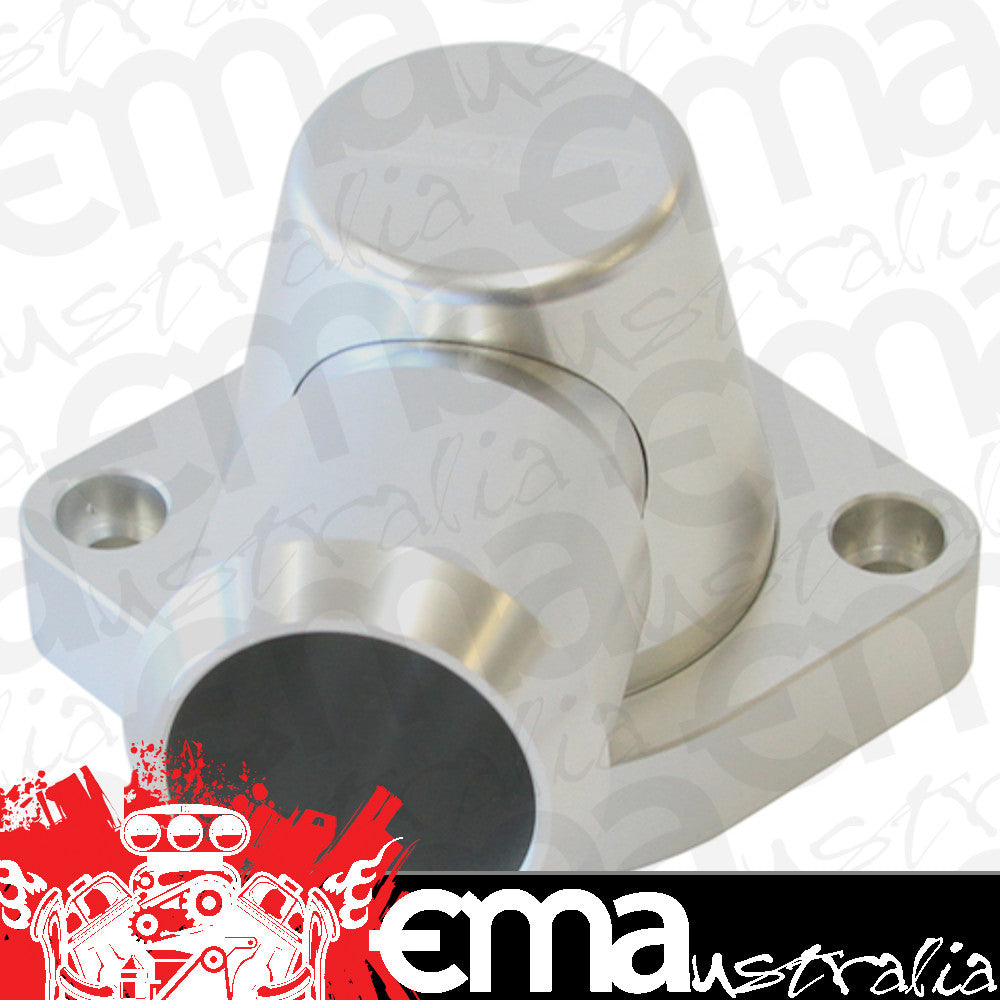 Aeroflow AF64-2115S Billet Thermostat Housing Silver Swivel LS3 Only