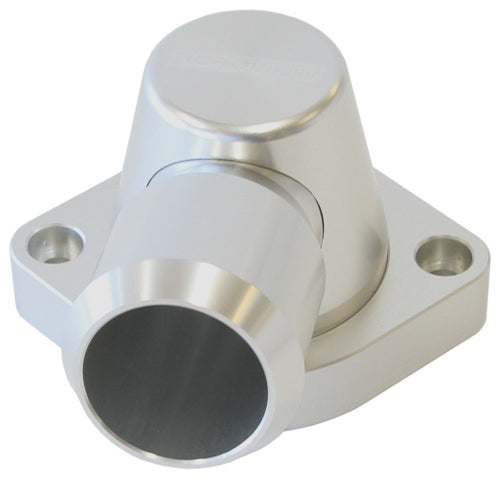 Aeroflow AF64-2115S Billet Thermostat Housing Silver Swivel LS3 Only