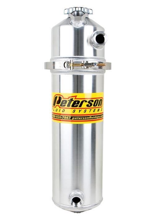 Peterson PFS08-0007 08-0007 Dry Sump Tank 2.5 Gallon 6" Diameter x 24" Length