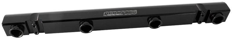 Aeroflow AF64-2121BLK Mitsubishi 4G63 Evo 4 to 9 Fuel Rail suits 14mm Injectors