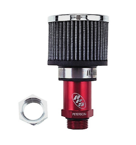 Peterson PFS08-0415 Direct Screw In Breather -12 AN Female