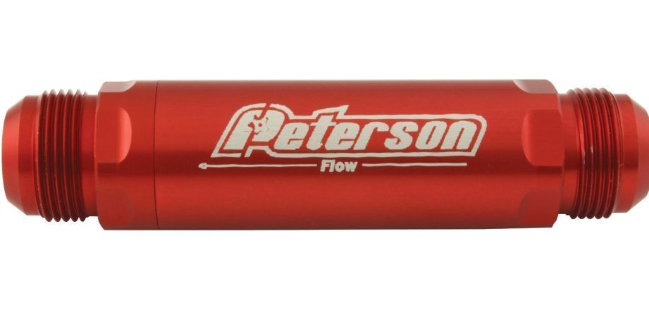 Peterson PFS09-0405 DRY SUMP IN-LINE SCAVENGE FILTER -16AN 7" LONG x 2.5" DIA