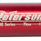 Peterson PFS09-0619 600 Series Inline Petrol/Methanol Filter -12 AN Male 60 Micron Filter 4.5" X 2"