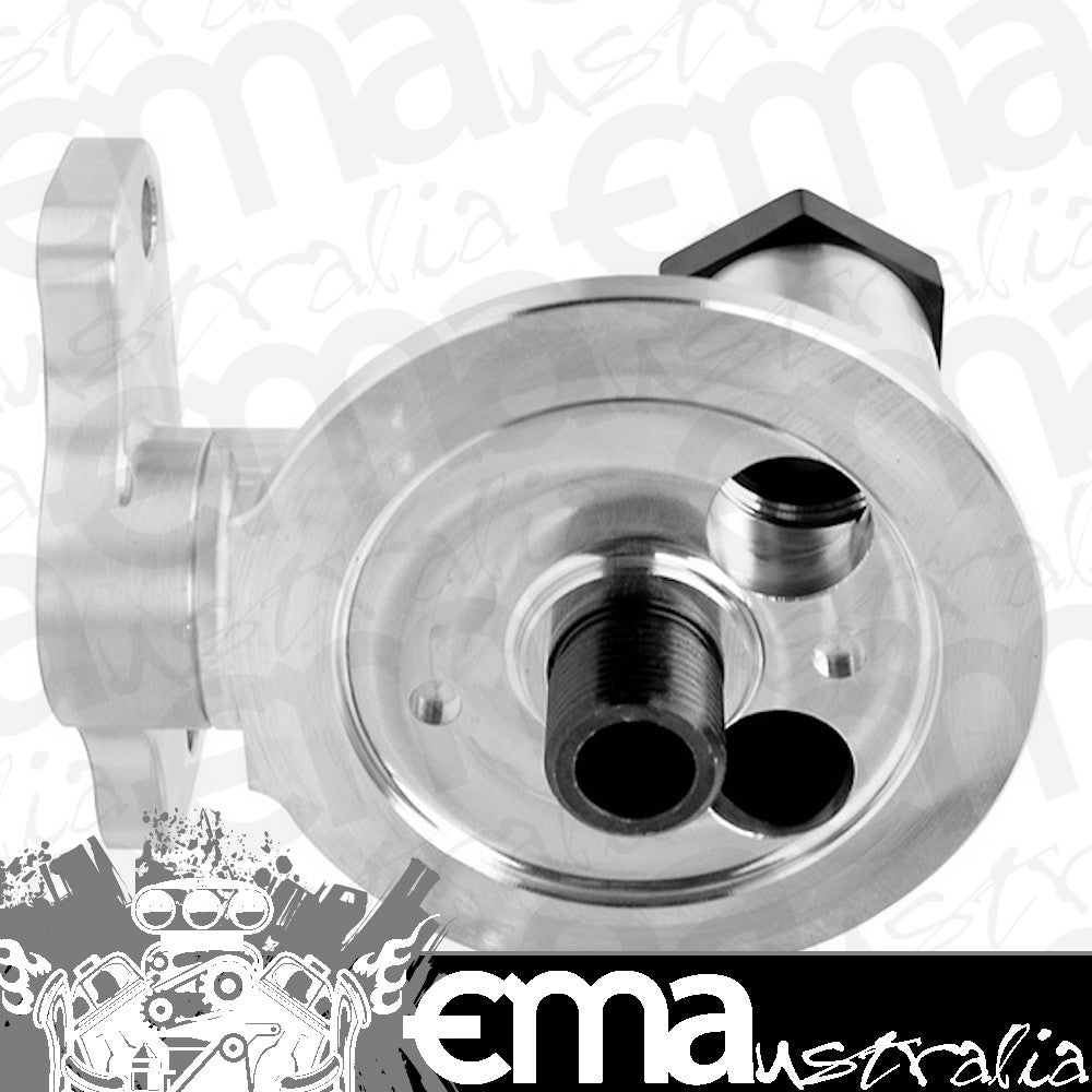 Peterson PFS09-1312 Billet Remote Filter Firewall Mount Suit Ford 3/4" Filter With -12 AN Male Fittings