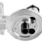 Peterson PFS09-1312 Billet Remote Filter Firewall Mount Suit Ford 3/4" Filter With -12 AN Male Fittings