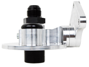 Peterson PFS09-1352 Billet Remote Filter Firewall Mount Suit Filter With 1-1/2-12" Thread With -12 AN Male Fittings