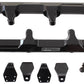 Aeroflow AF64-2124BLK GM LSA Supercharged Fuel Rail -8ORB Inlets / Outlets Billet