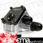 Peterson PFS09-1514 Remote Filter Mount With Primer Suit SB Ford Filter 3/4" -12 AN Right To Left Flow