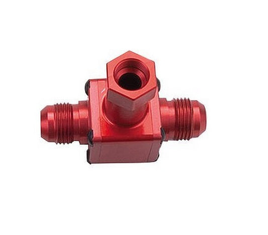Peterson PFS09-1940 Inline Temp Port Assembly -10 AN Male With 5/8-18 Port