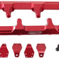 Aeroflow AF64-2124R GM LSA Supercharged Fuel Rail -8ORB Inlets / Outlets Billet