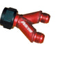 Peterson PFS10-1740 Radiator Y Manifold -20 AN Female To X 2 -16 AN Male