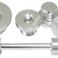 Aeroflow AF64-2125 GM LS Welsh Plug Kit with 6061 Barb Ell