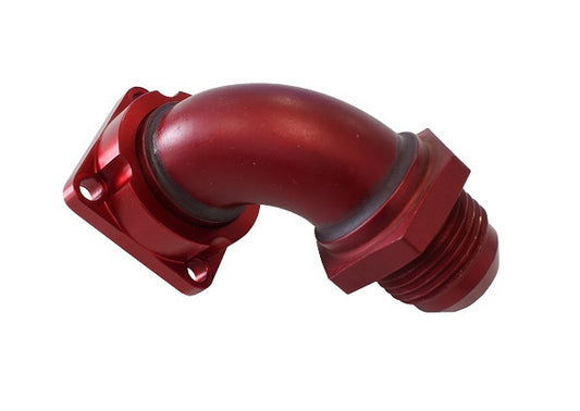 Peterson PFS15-1106 Dry Sump Pump Fittings -16 AN 90¶ø Large 4 Bolt Port Pro Rotor