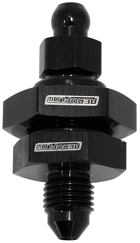 Aeroflow AF64-2130 -3AN Bleed Nipple Bulkhead Style