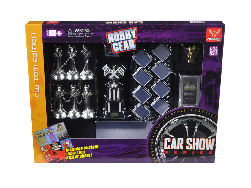Phoenix Toys | PHT-18410 | Die-Cast Car Show Champion Accessory Set 1:24 Scale
