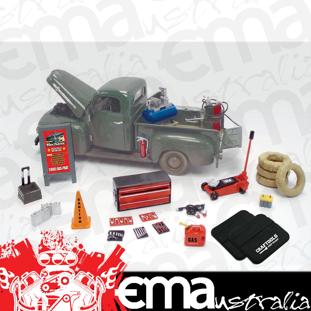 Phoenix Toys PHT-18415 Die-Cast Mobile Mechanic Accessory Set 1:24 Scale