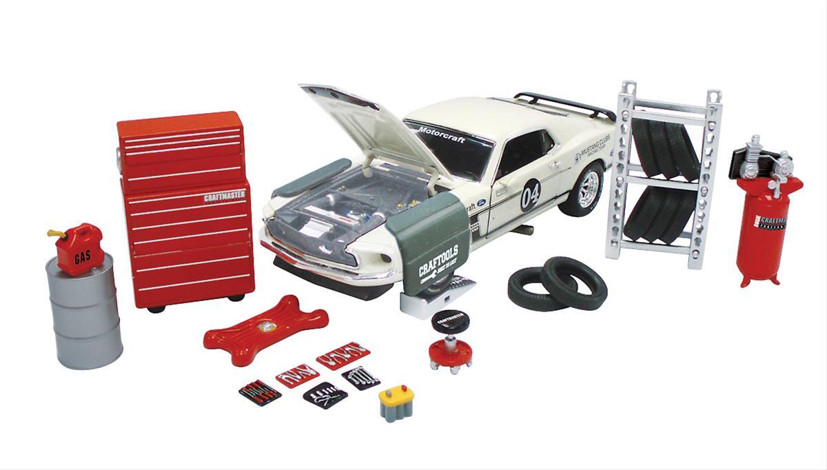 Engine Master Australia PHT-18420 Repair Garage Accessory Set 1:24 Scale