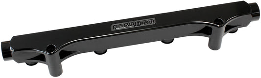 Aeroflow AF64-2133BLK Audi Vw 1.8L 20V Fuel Rail -8ORB Inlets / Outlets Black
