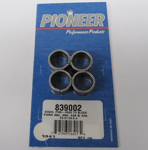Ford Big Block 385 Series 429/460ci V8 Engine Head to Dowel Set Pi839002 suit BB 429/460 4 Pack Pioneer PI839002