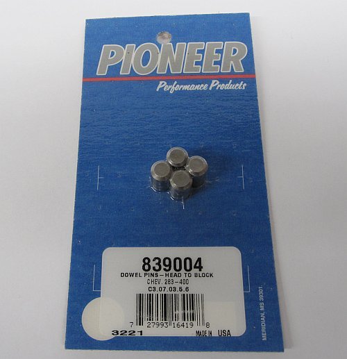 Pioneer PI839004 Chev Small Block Head Dowell Pins (Set of 4)