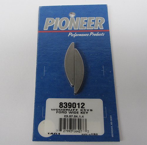 Pioneer PI839012 Ford BB Fe 429-460 Crankshaft Key 3/16"W x 1-3/4"L 2Pk