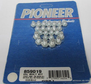 Pioneer PI859019 Oil Pan Bolt Set suit Ford Windsor & Cleveland Oil Pans