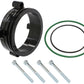 Aeroflow AF64-2138BLK BOSCH DBW 74mm THROTTLE ADAPT INTERCOOLER CLAMP 3 INCH BLACK