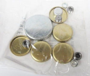 Pioneer PIPE-108-BR Brass Welsh Plug Kit suit Ford 221-351 Windsor V8