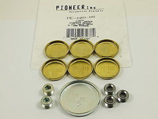 Pioneer PIPE-109-BR Ford 302 - 351C Brass Welch Plug Kit