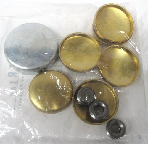 Pioneer PIPE-114-BR Brass Welsh Plug Kit suit Chrysler BB 383-440Ci V8