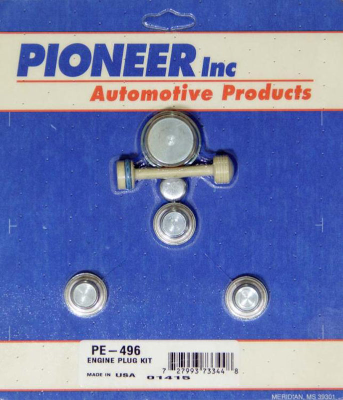 Pioneer PIPE-496 Steel Welsh Plug Kit suit Gm LS Series V8