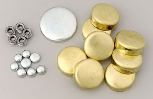 Pioneer PIPE100BR Brass Welsh Plug Kit Chev SB 267-350 Cid