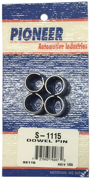 Pioneer PIS-1115 LS1 Cylinder Head to Block Dowel Kit 4 Pack