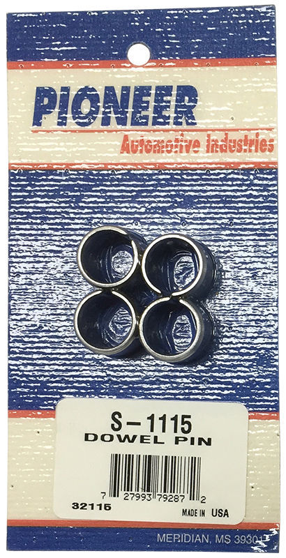Pioneer PIS-1115 LS1 Cylinder Head to Block Dowel Kit 4 Pack