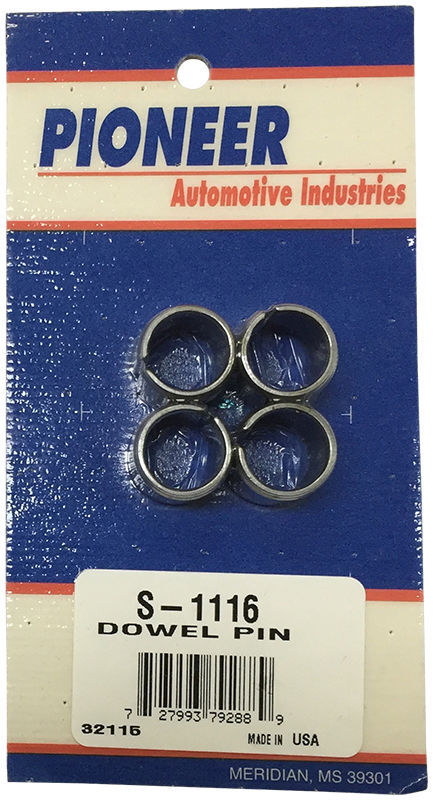 Pioneer | PIS-1116 | LS6 Cylinder Head to Block Dowel Kit 4Pk