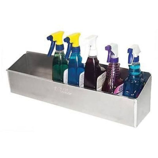 Pit Pal PIT-112 Aluminium 10 Container Storage Shelf 24"L X 5"W
