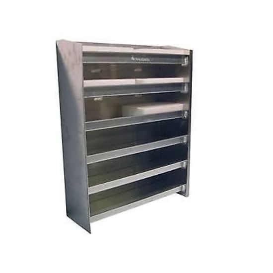 Pit Pal PIT-143 Horizontal Aluminium Quick Change Gear Case Storage Rack