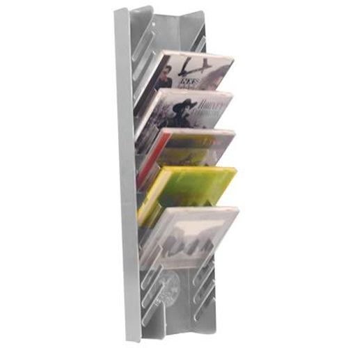 Pit Pal PIT-149CD Aluminium 15 Cd Storage Rack 20"H X 6.25"W X 2.75"D