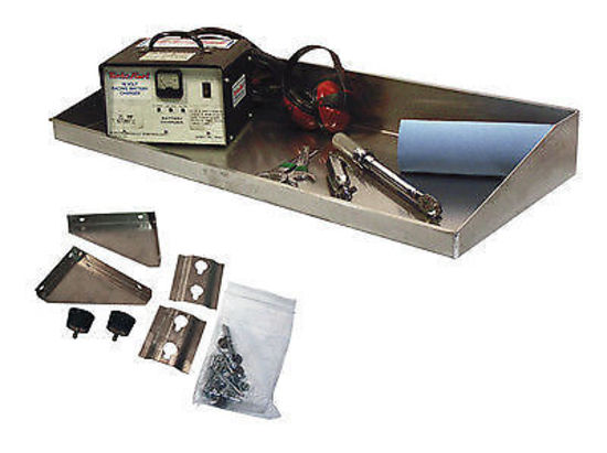 Pit Pal PIT-150 Clip On Aluminium Trailer Tray 38" X 5.5"H X 17"D