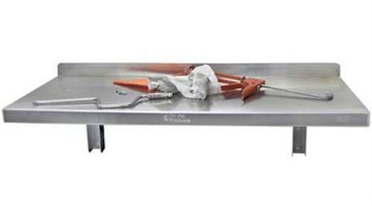 Pit Pal PIT-158 Full Sized Aluminium Fold Down Table 44"W X 18"D X 4.5"H