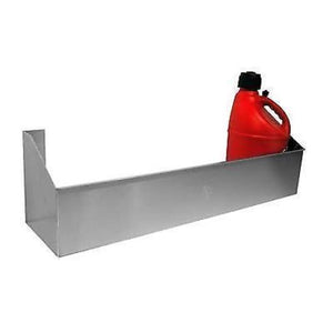 Pit Pal PIT-183 Aluminium Trailer 4 Fuel Jug Rack 46"L X 13"H X 12"W