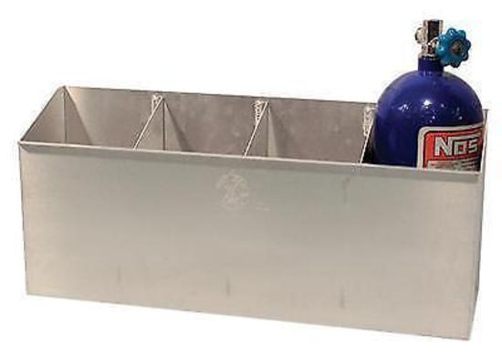 Pit Pal PIT-251 4 Bay 10Lb Nitrous Bottle Rack 29.5"W X 13"H X 7.25"D