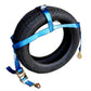 Pit Pal PIT-30RTMS Tyre Bonnet Ratchet Tie Down Strap