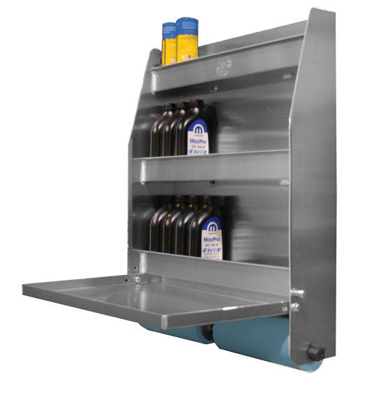 Pit Pal PIT-320A Deluxe Trailer Cabinet w/ Fold Down Tray 27"W X 32"H X 6.75"