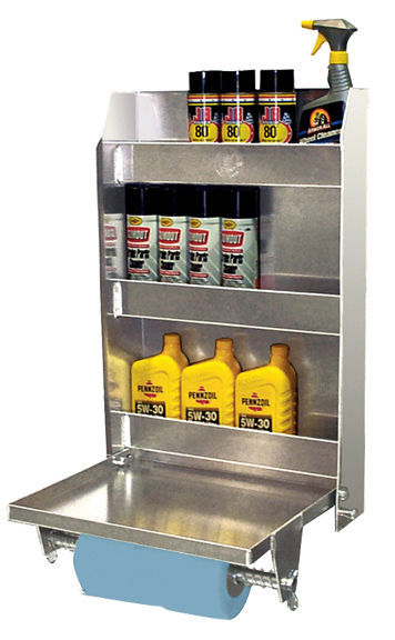 Pit Pal PIT-323 Medium Trailer Cabinet w/ Fold Down Tray 18.75"W X 30"H X 5.5"