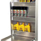 Pit Pal PIT-323 Medium Trailer Cabinet w/ Fold Down Tray 18.75"W X 30"H X 5.5"