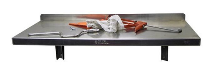 Pit Pal PIT-458 Compact Aluminium Fold Down Table 26"W X 17"D X 4.5"H