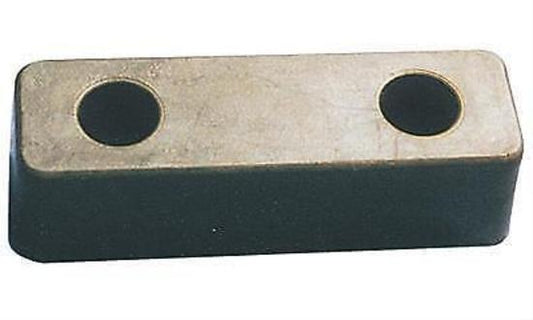 Pit Pal PIT-703 Trailer Door Bumper 7-3/4"W X 2"H X 2-7/16"D Black Rubber