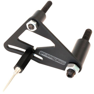 Aeroflow AF64-2161BLK Billet GM LS2 Timing Pointer Suits 6.75" and 7.50" Harmonic Balancer, Black Finish