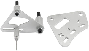 Aeroflow AF64-2161S Billet GM LS2 Timing Pointer Suits 6.75" and 7.50" Harmonic Balancer Silver Finish